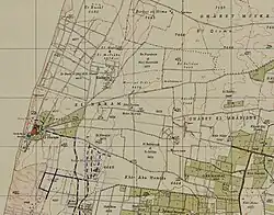 Kfar Shmaryahu 1942 1:20,000