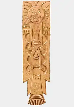 Elder Birdman plate, Lake Jackson site