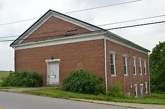 The former Elizaville Presbyterian Church