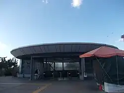 Entrance on the west of Vouliagmenis Avenue