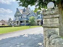 Elmhurst, built in 1902 for Samuel Bloch, National Road, Edgwood, Wheeling, WV