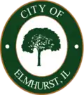 Official seal of Elmhurst, Illinois