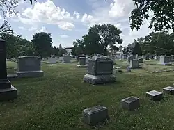 Elmwood Cemetery founded in 1914