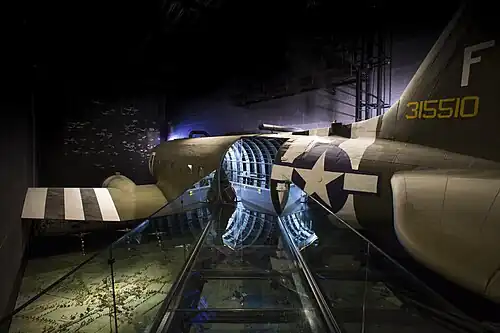 Entryway to a Douglas C-47 Skytrain