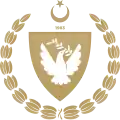 Coat of arms of the president of Northern Cyprus[2]