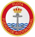 Emblem of the Maritime Action Forces (FAN)