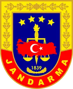 Emblem of the Gendarmerie General Command