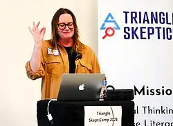 Erika Engelhaupt at Triangle SkeptiCamp 2024