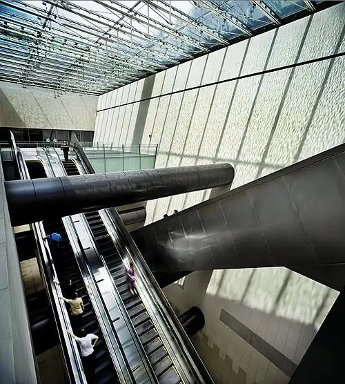 2009 Category Winner, Completed Buildings, Transport, Bras Basah Mass Rapid Transit stationSingapore, Republic of, Singapore by WOHA
