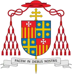 Carlos Oviedo Cavada's coat of arms