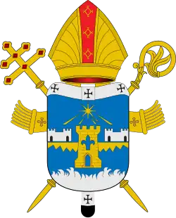 Coat of arms of the Metropolitan Archdiocese of Fortaleza