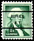 Precancel stamp of the United States from Buffalo, New York
