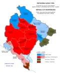 Ethnic structure of Montenegro by municipalities 2011