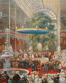 Opening of the Great Exhibition, 1851