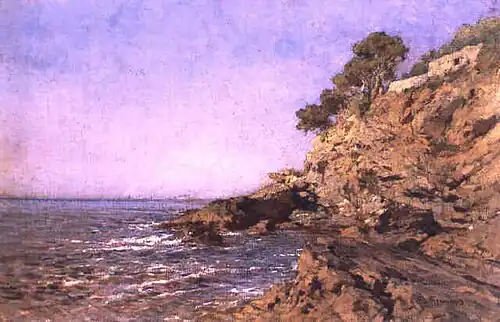 Scogliera a Sestri Levante