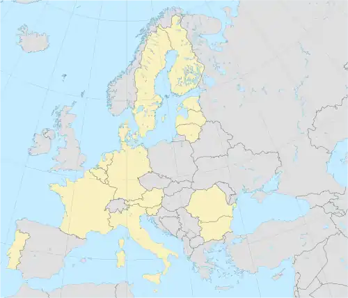 Unitary patent is located in European Union