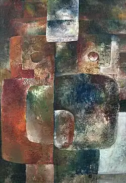 Woman, 1963, oil, 83x57 cm