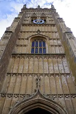 Eastern face detail, showing remaining patches of limewash