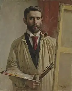 Joseph-Charles Franchère (self-portrait, 1894)