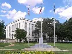 The Falls County Courthouse in Marlin: The courthouse was added to the National Register of Historic Places on December 13, 2000.