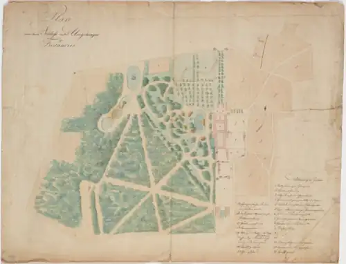 1823 garden plan