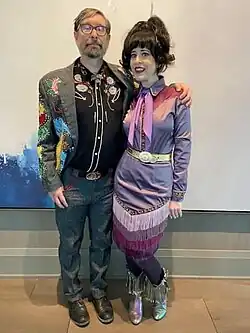 Brightly colored western clothing, early to mid 2020s