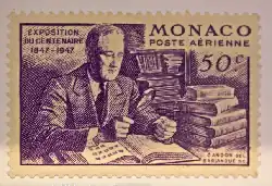 This stamp commemorates the 100th anniversary of philately and depicts Franklin D. Roosevelt, a well-known philatelist. It highlights philatelic culture and is relevant to the list as it honors a major figure in the hobby.