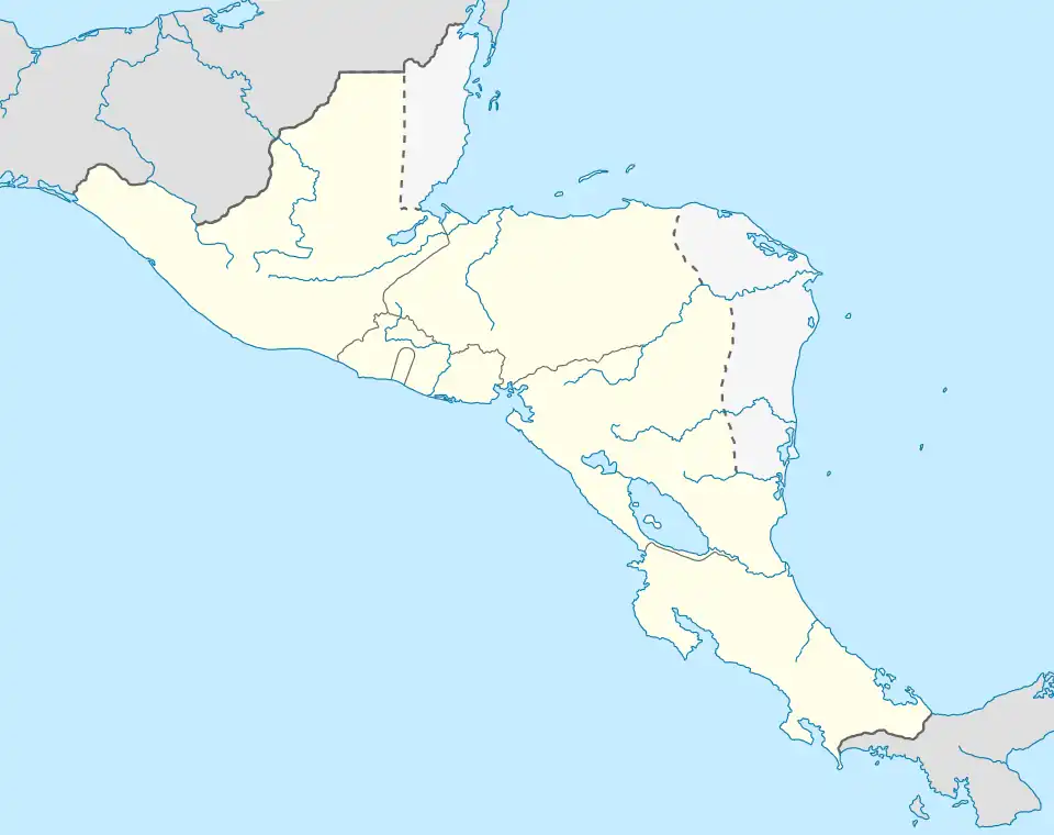 Federal Republic of Central America is located in Federal Republic of Central America