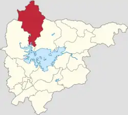 Location in Miyun District