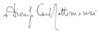Dionigi Tettamanzi's signature
