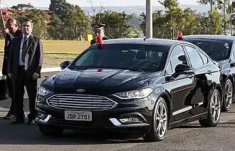 The Presidential state car of Brazil