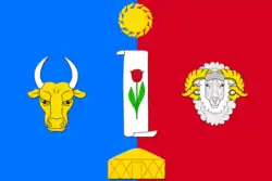 Flag of Chernozemelsky District