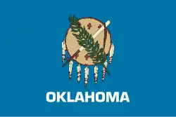 Flag of Oklahoma, (June 14, 1988 – November 1, 2006)