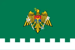 The flag of the Moldovan Border Police