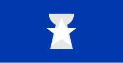 Flag of the Northern Mariana Islands, (unofficial, 1972–1976), (official, 1976–1981)