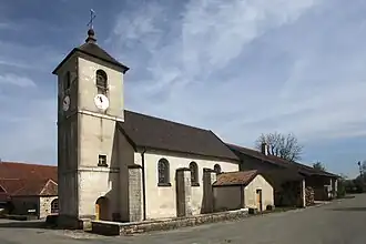 The church in Flagey