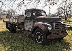 International KB-series farm truck in Crescent, Oklahoma.