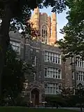 Keating Hall, viewed from south.