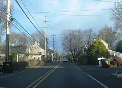 Along eastbound Forest Grove Road