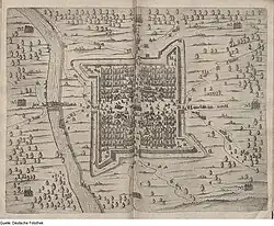 A fortress from Kriegskunst zu Pferdt