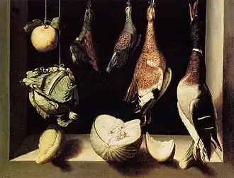 Quince in a still life Juan Sánchez Cotán, 1600–1603