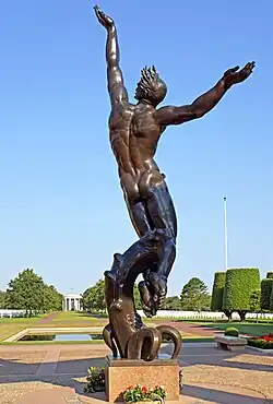 Spirit of American Youth Rising from the Waves by Donald De Lue