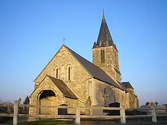 The church in Litteau