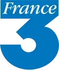 Logo of France 3 from 7 September 1992 till 6 January 2002