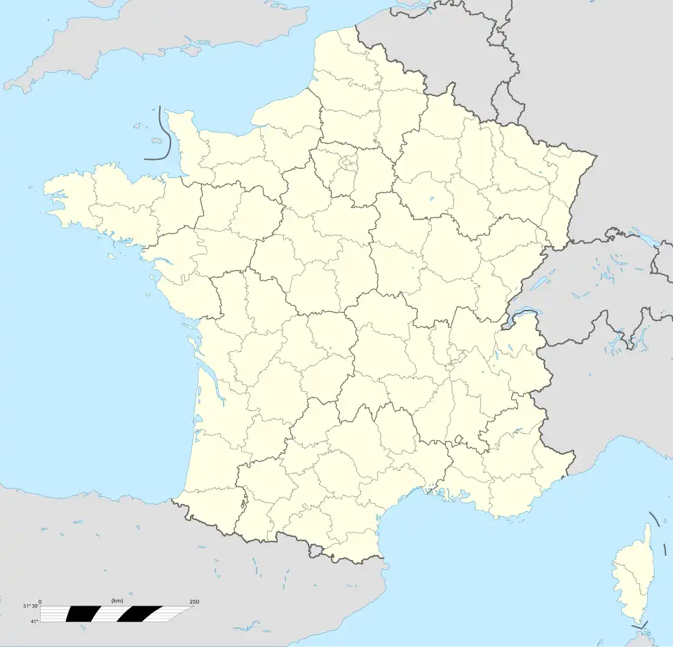 Vincennes is located in France
