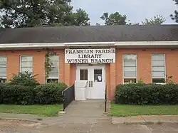 Franklin Parish branch library in Wisner