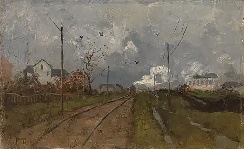 The Train is arriving 1881