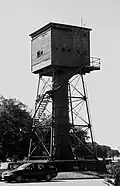 A fire control tower at Ft. Monroe, VA (Destroyed 2001)