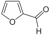 Furfural, derived from sugars, is the major source of furans