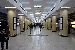 Line 1 platform (November 2018)